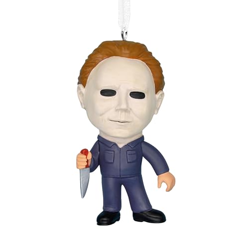 Hallmark - Adornos de Navidad de Michael Myers para Halloween, Regalos de película