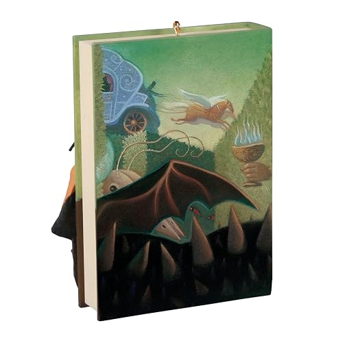 Hallmark - Adornos de Navidad de Recuerdo de Harry Potter y el cáliz del Fuego, Regalos para los Fans de Harry Potter