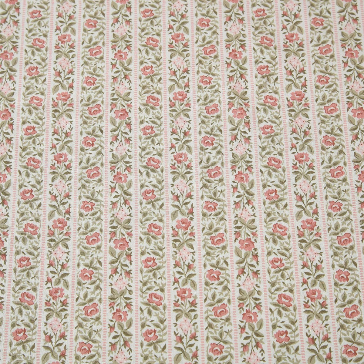 Laura Ashley Juego De Sabanas De Percal 200 Hilos | Tamaño Queen, Rosa A Rayas Marta, Certificado Oeko-Tex, Incluye Sabana Encimera Y Bajera, Con Fundas De Almohada