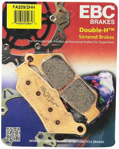 EBC Brakes Pastillas de Freno de Disco FA209/2HH, Negro
