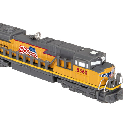 Hallmark - Adorno navideño de Recuerdo 2024, Lionel Trains Union Pacific Legacy SD70ACE, Metal