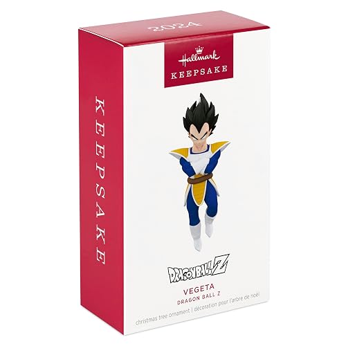 Hallmark - Adorno navideño de Recuerdo 2024, Dragon Ball Z Vegeta, Regalos de Anime