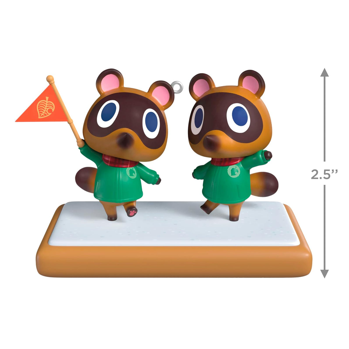 Hallmark - Adorno navideño de Recuerdo 2025, Nintendo Animal Crossing Timmy and Tommy, Regalos para Jugadores