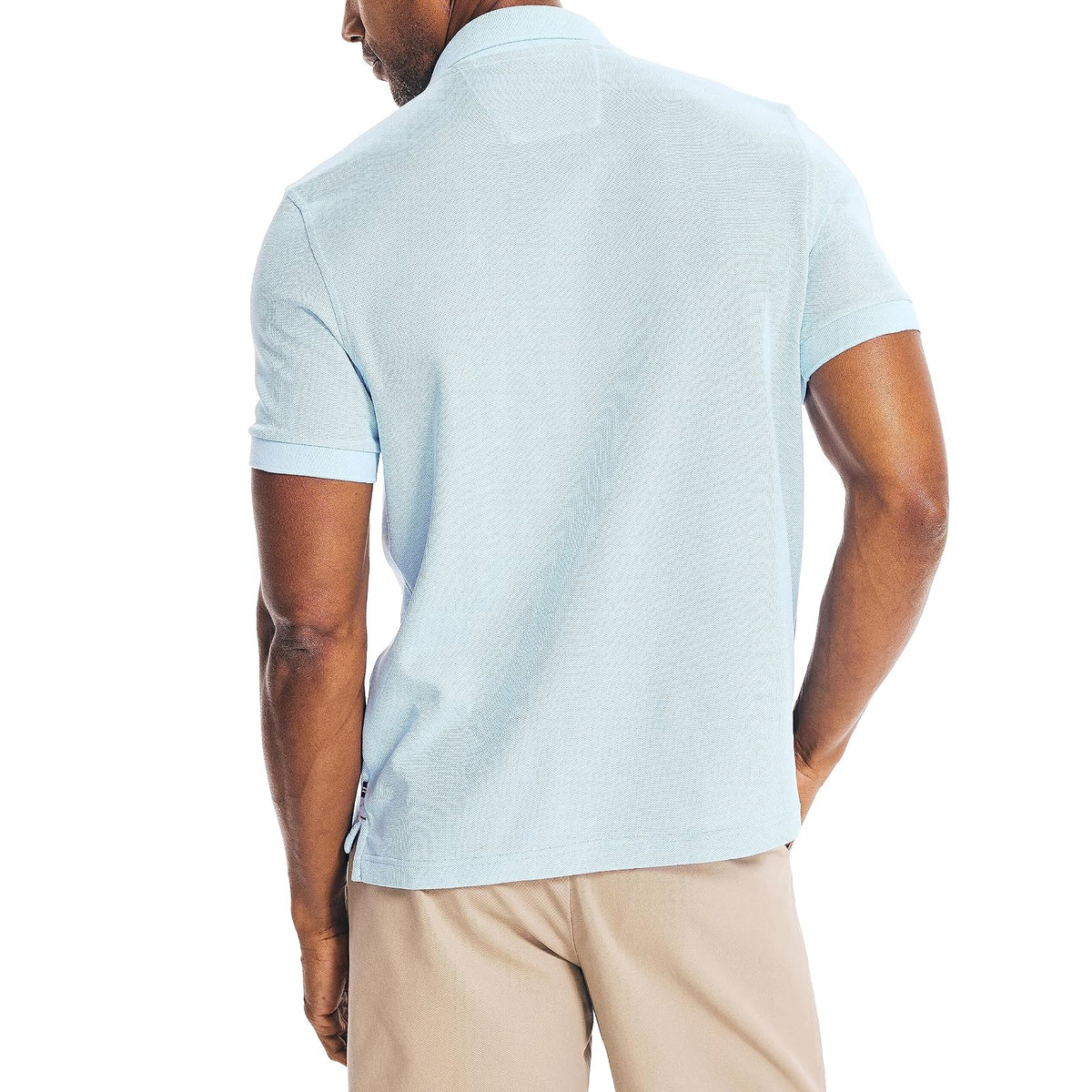 Nautica Men's Classic Short Sleeve Solid Polo Shirt
