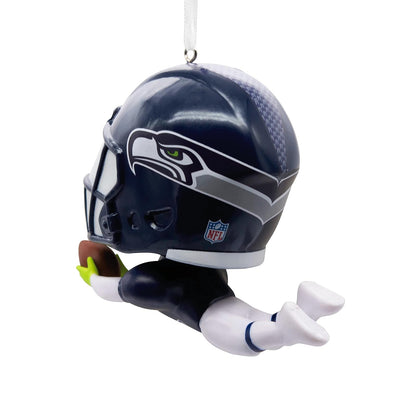 Hallmark NFL Seattle Seahawks Bouncing Buddy - Adorno navideño