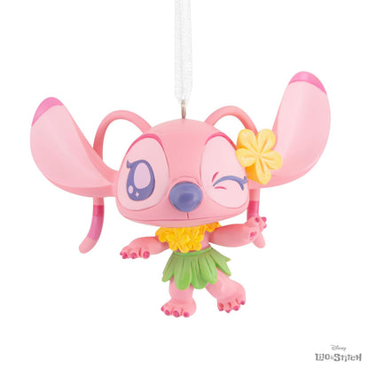 Hallmark Disney Stitch Angel - Adornos de Navidad para Fans de Disney