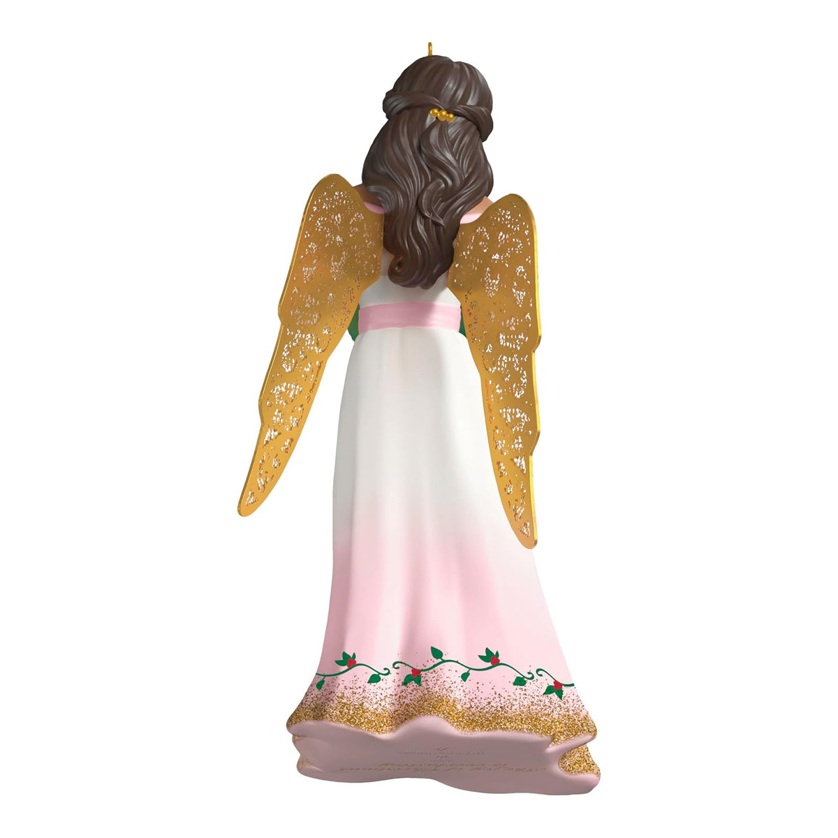 Hallmark - Adorno navideño de Recuerdo 2025, Ángeles de Navidad, Regalos de coleccionistas de ángeles