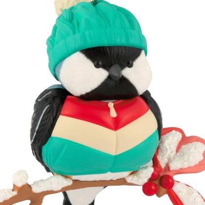 Hallmark - Adorno navideño de Recuerdo 2025, Criaturas acogedoras, Regalos para Amantes de la Naturaleza