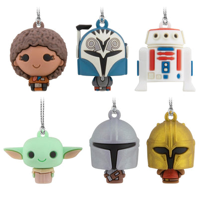 Hallmark Star Wars: The Mandalorian Mini Adornos de Navidad, irrompibles, Juego de 6, Regalos para Fans de Star Wars