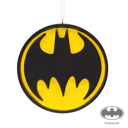 Hallmark DC Comics Batman - Adorno navideño con señal de murciélago