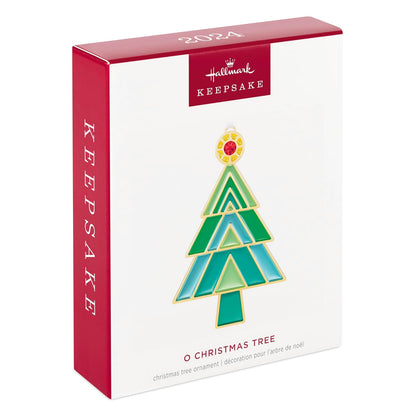 Hallmark - Adorno de Navidad 2024, árbol de Navidad, Regalo Familiar