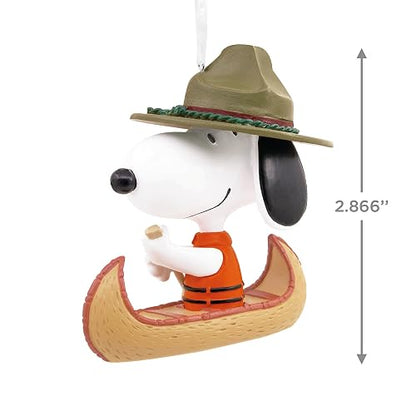 Hallmark Peanuts Snoopy en Canoa - Adorno navideño