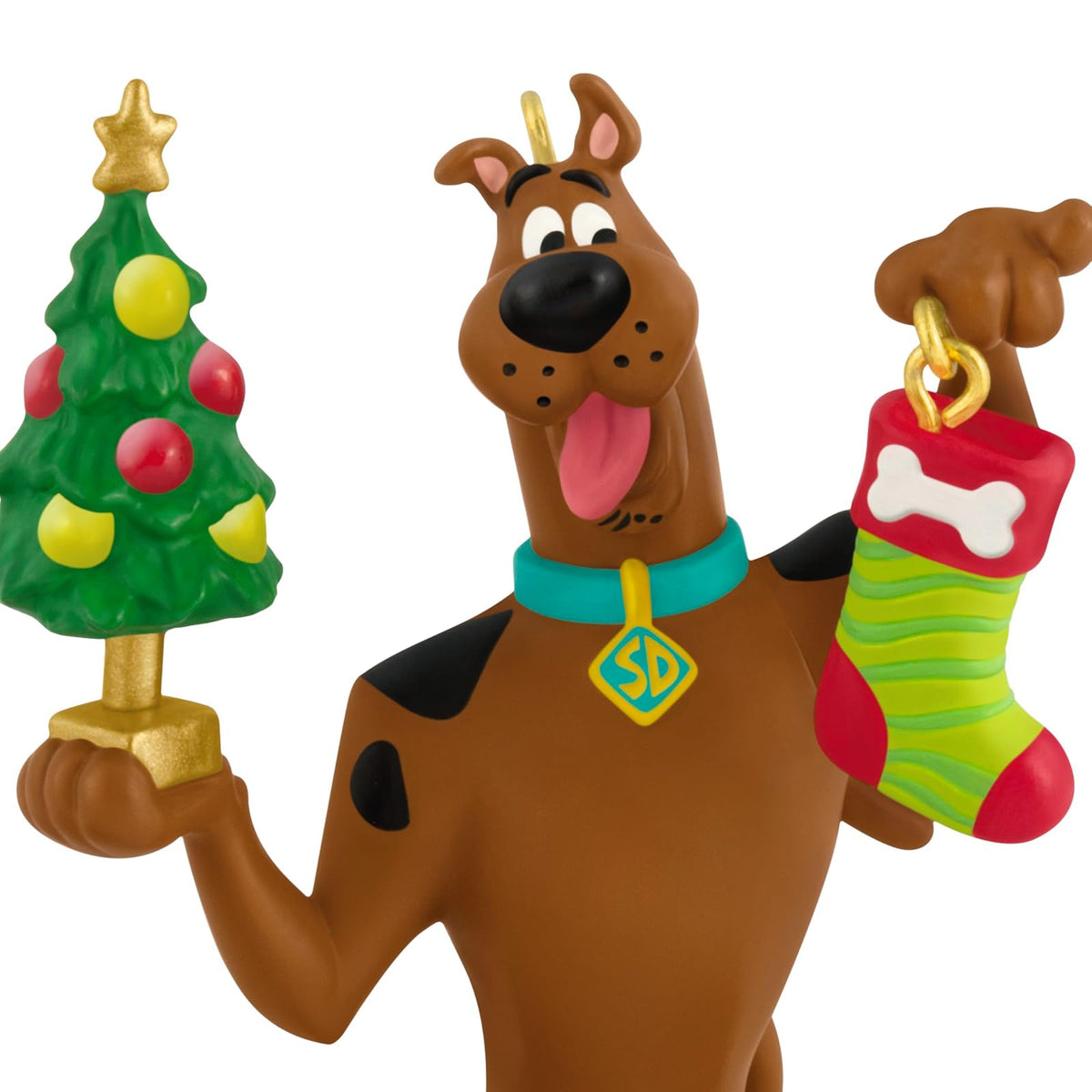 Hallmark - Adorno navideño de Recuerdo 2025, Scooby-Doo, Regalo de Dibujos Animados