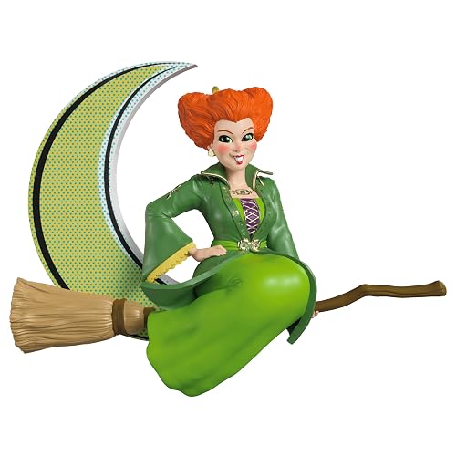 Hallmark - Adorno de Halloween 2025, Disney Hocus Pocus Tonight We Fly!, Decoraciones de Halloween