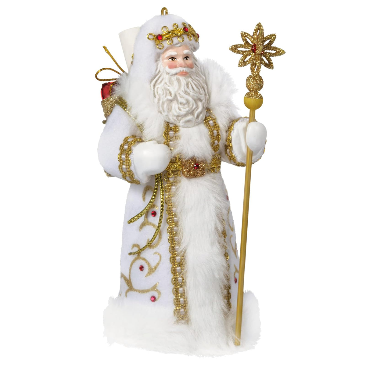 Hallmark - Adorno navideño de Recuerdo 2025, Regalo de Papá Noel para coleccionistas