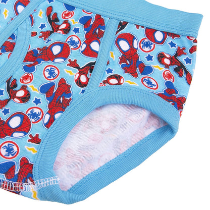 Spider-Man Spiderman Spiderverse - Calzoncillos Calzones (5 Unidades) Ropa Interior para Niños
