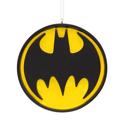 Hallmark DC Comics Batman - Adorno navideño con señal de murciélago