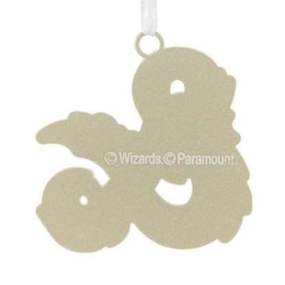 Hallmark Dungeons & Dragons: Honor Among Thieves Dragon Ampersand Ornamento de Navidad, Metal, Regalos de Cultura Pop