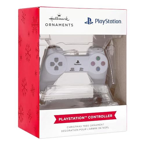 Hallmark Sony PlayStation - Driver de Videojuegos, Adorno de Navidad, Regalos para Jugadores