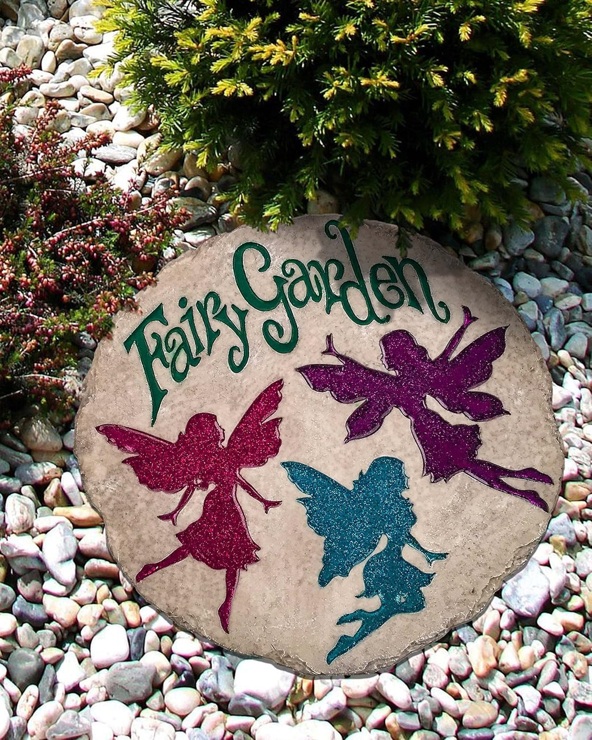 Spoontiques - Piedra Decorativa para jardín, Patio, jardín o Pasarela, para Exteriores o Interiores