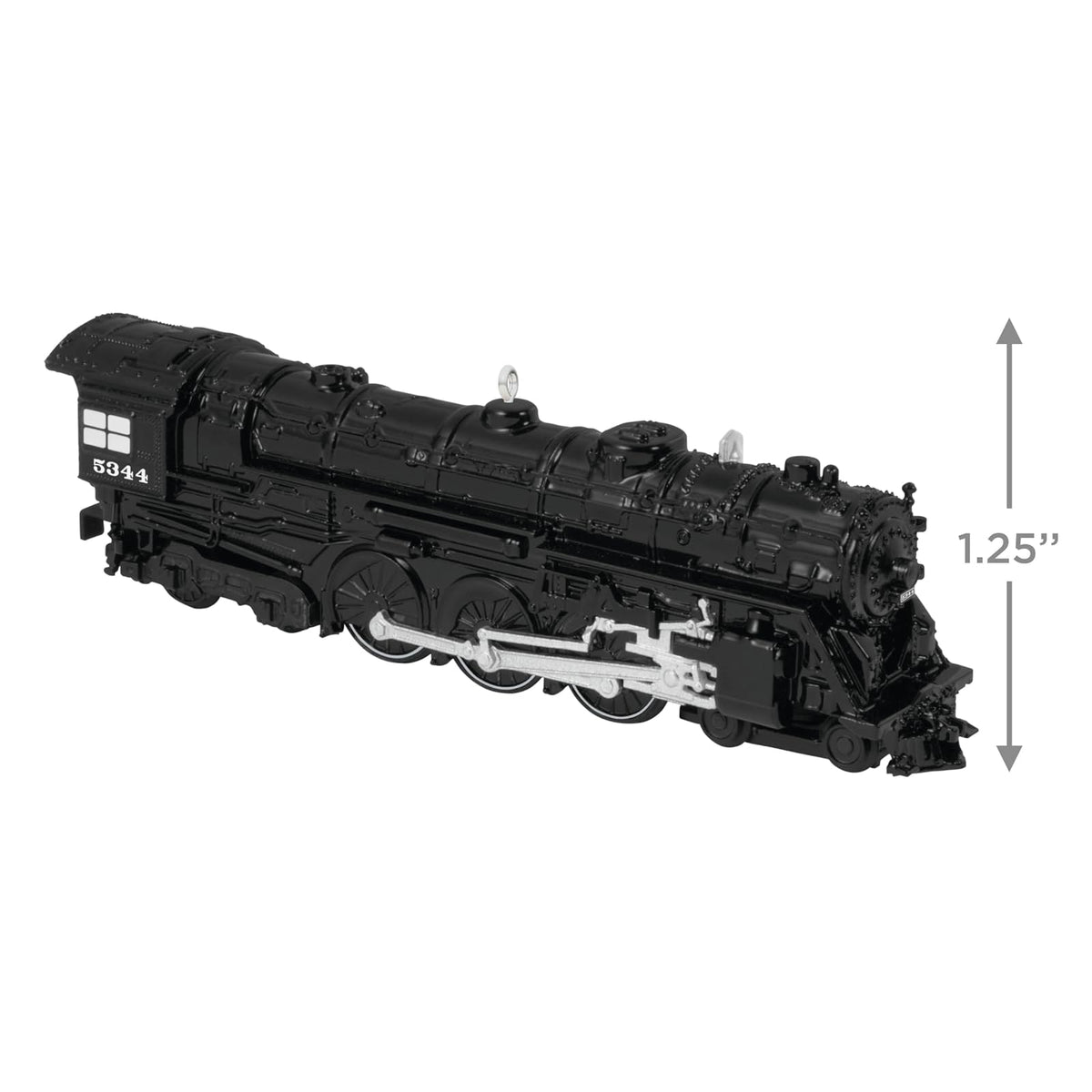 Hallmark - Adorno de Navidad 2025, Lionel Trains New York Central 700E Hudson Locomotora, Metal, Regalos para los Amantes del Tren