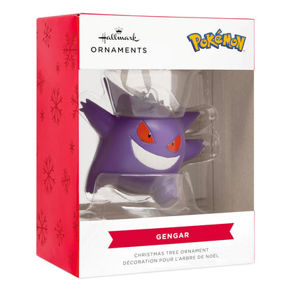 Hallmark - Adorno navideño de Pokémon Gengar, Exclusivo de
