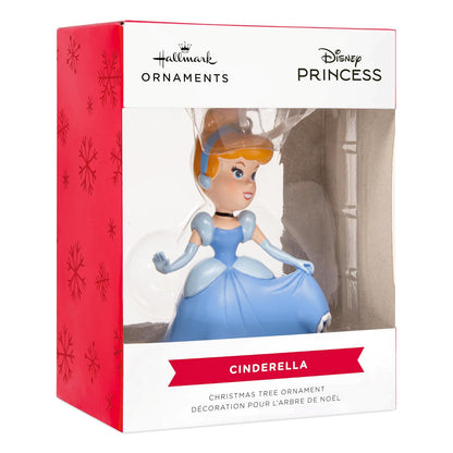 Hallmark Disney Princess - Adornos de Navidad estilizados de Cenicienta, Regalos para Fans de Disney