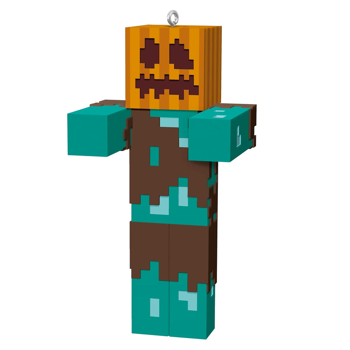 Hallmark - Adorno de Recuerdo de Halloween 2024, Minecraft ahogado con Calabaza Tallada, Regalos para Jugadores