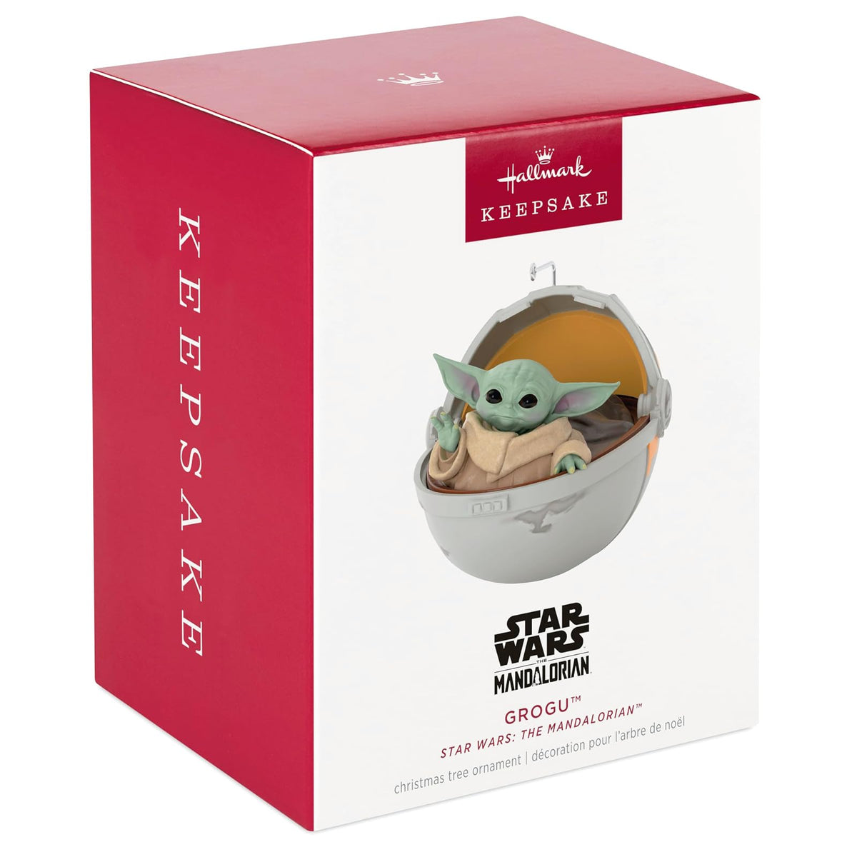 Hallmark - Adornos de Navidad de Star Wars: The Mandalorian Grogu, Regalos para Fans de Star Wars