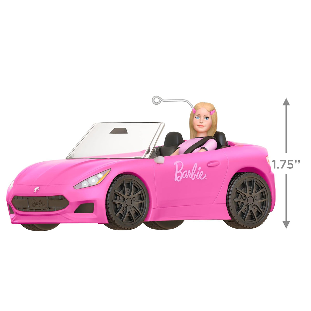 Hallmark - Adorno navideño de Recuerdo 2025, Barbie On The Road, Regalos para los Fans de Barbie