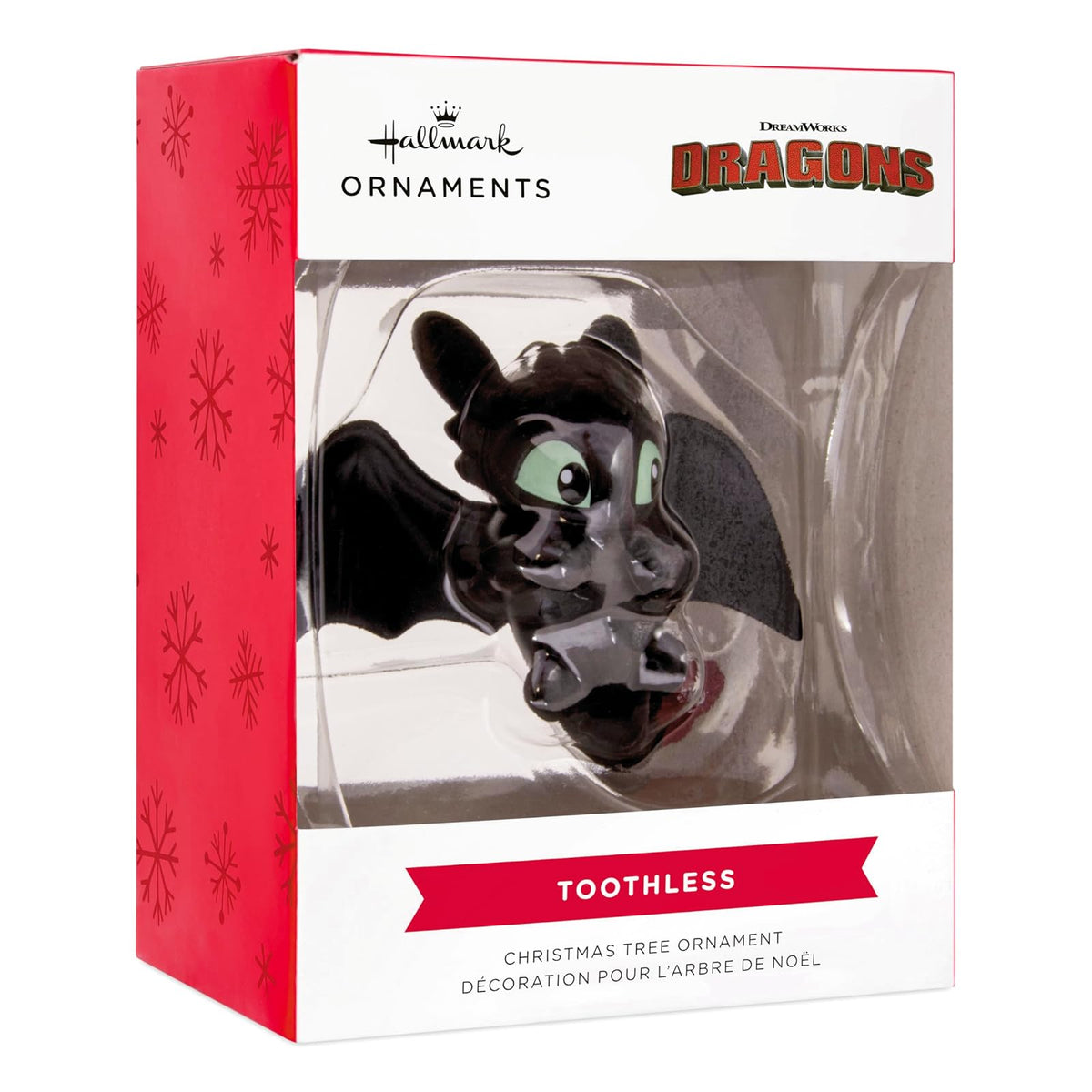 Hallmark DreamWorks Dragons - Adorno navideño sin Dientes, Regalos de película