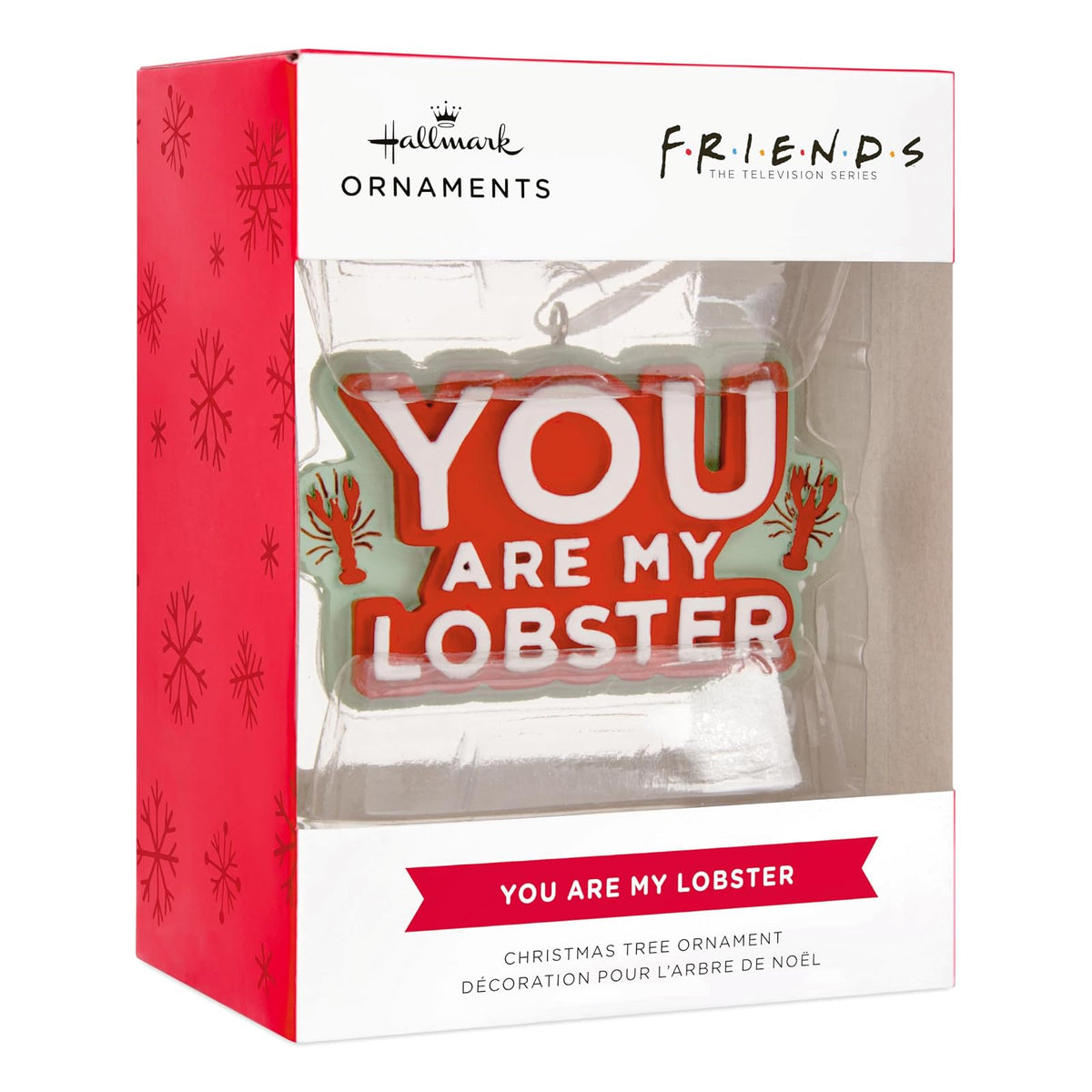 Hallmark Friends You Are My Lobster - Adorno navideño para programas de televisión