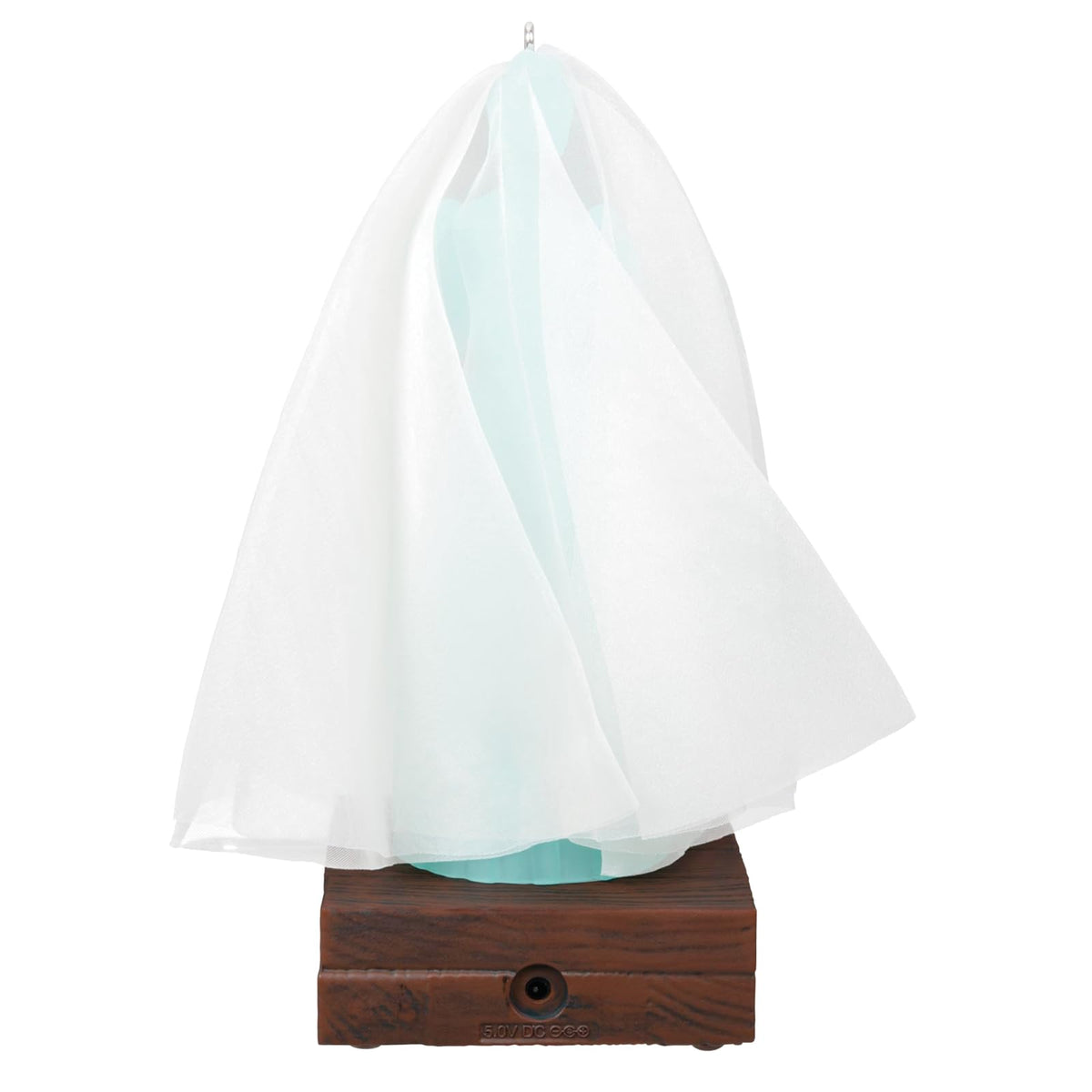 Hallmark - Adorno de Navidad de Disney The Haunted Mansion Collection Constance Hatchaway con luz y Sonido, Regalos para fanáticos de Disney