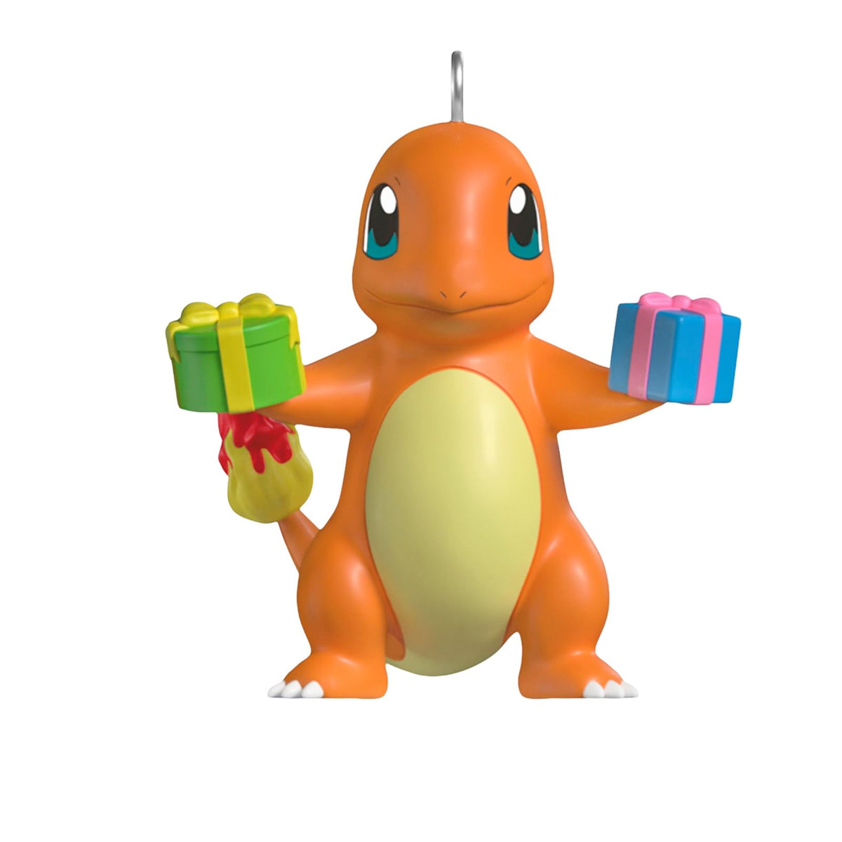 Hallmark Keepsake - Mini Adornos de Navidad 2025, Pokémon Squirtle, Charmander, Bulbasaur, Juego de 3, Regalos para Gamers
