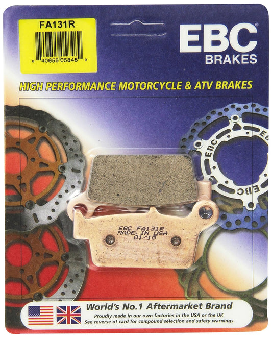 EBC Brakes FA131R Juego de Pastillas de Freno de Disco, Rojo, Talla Única