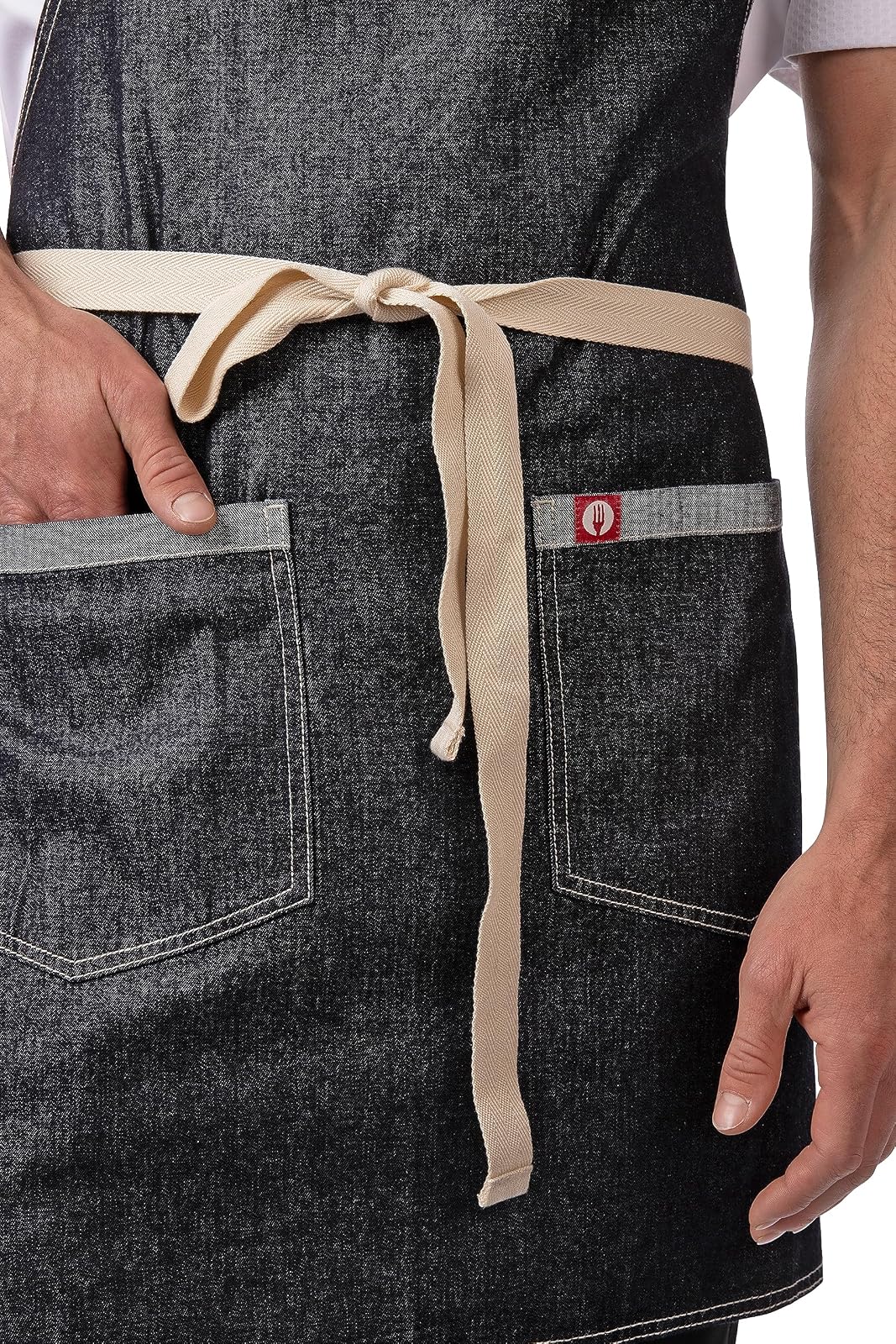 Chef Works Delantal de mezclilla Ridgewood DelantalUnisex adulto