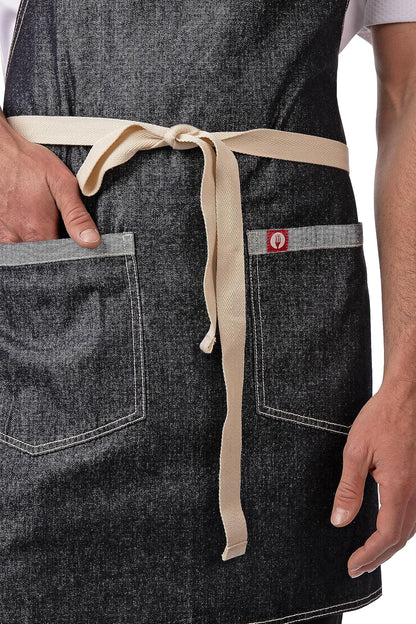 Chef Works Delantal de mezclilla Ridgewood DelantalUnisex adulto