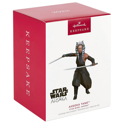 Hallmark - Adorno navideño de Recuerdo 2023, Star Wars: Ahsoka Ahsoka Tano, Regalos para fanáticos de Star Wars,