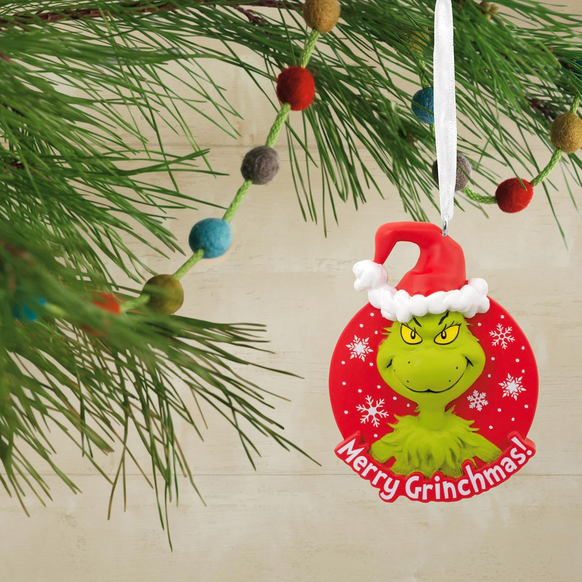 Hallmark Dr. Seuss How The Grinch robó la Navidad Adorno de Merry Grinchmas