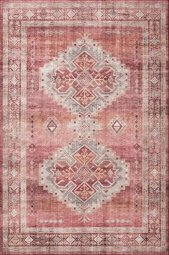 Loloi II Heidi Collection HEI-03 Sunset/Natural 2'-3" x 3'-9" Accent Rug