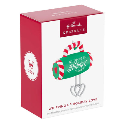 Hallmark - Adorno navideño de Recuerdo 2025, batiendo el Amor navideño, Regalos para panaderos