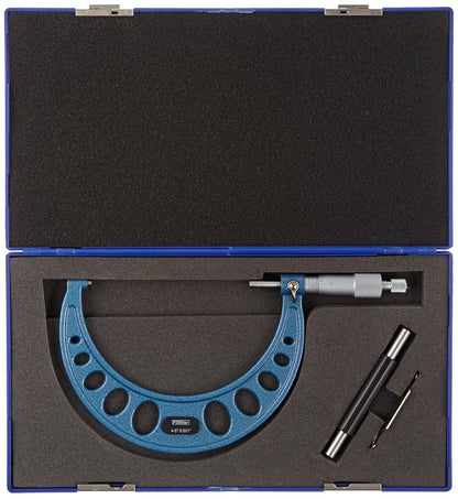 Fowler 52-253-005-1, micrómetro exterior de alta calidad con rango de medición de 4-5 pulgadas