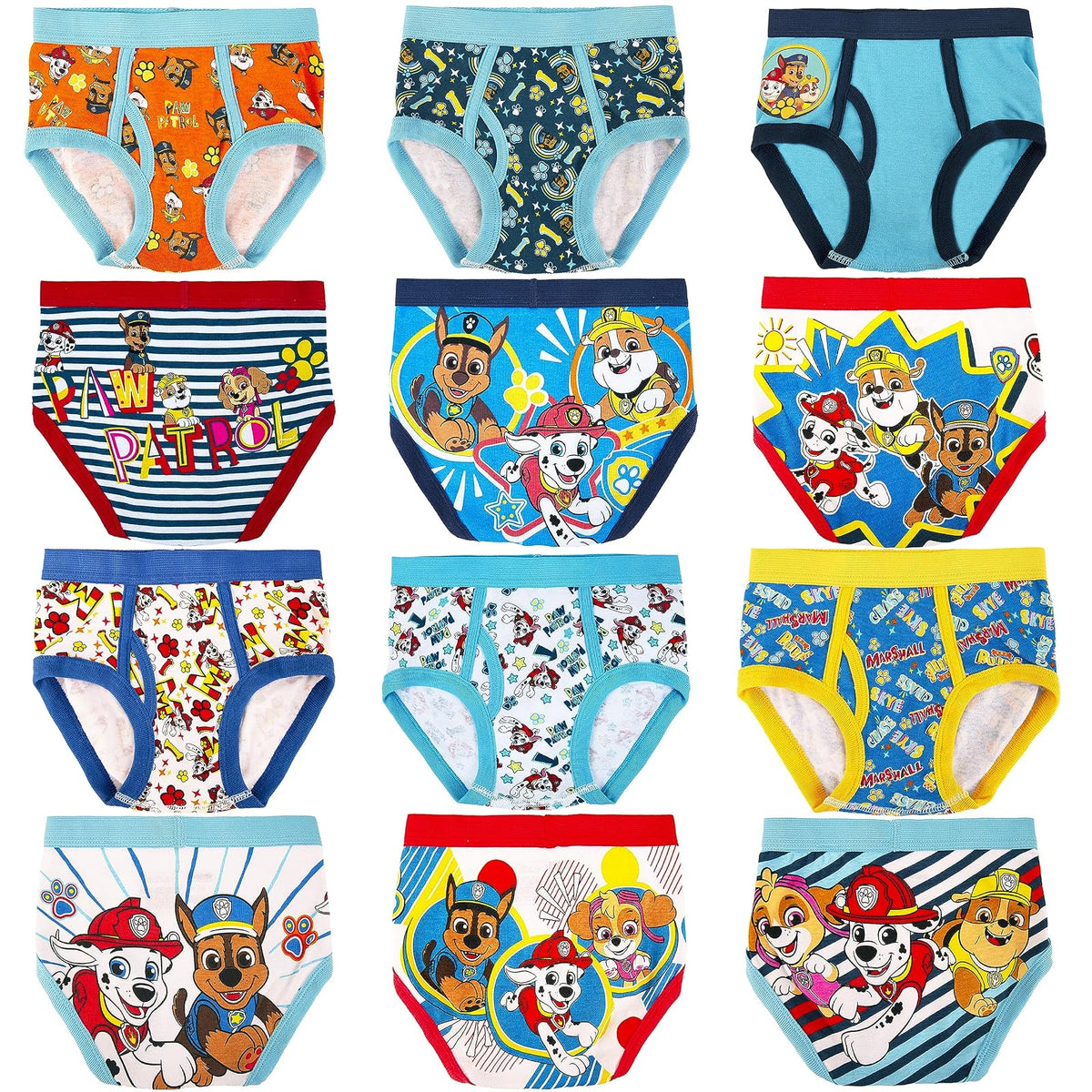 Paw Patrol Calzoncillos para Niño, Paquete de 7 - Paw Tb 12pk_box - 5 Años