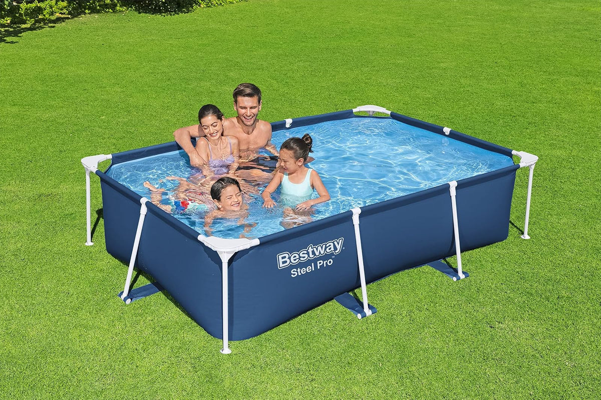 Bestway Piscina Estructural Rectangular Steel Pro 259 x 61 cm