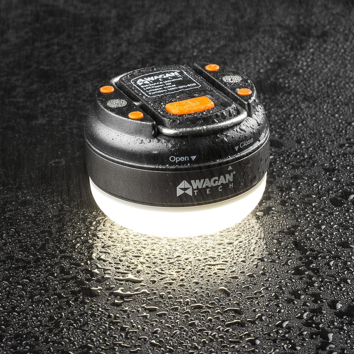 Wagan 4301 Camplites Linterna LED de Domo para Camping y Senderismo, Gris y Naranja