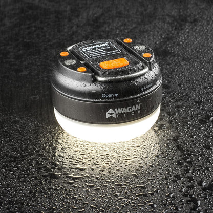 Wagan 4301 Camplites Linterna LED de Domo para Camping y Senderismo, Gris y Naranja