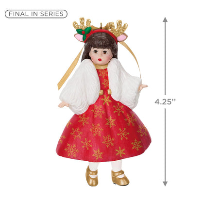 Hallmark - Adorno navideño de Recuerdo 2025, Madame Alexander Deer Santa, Regalos para Ella