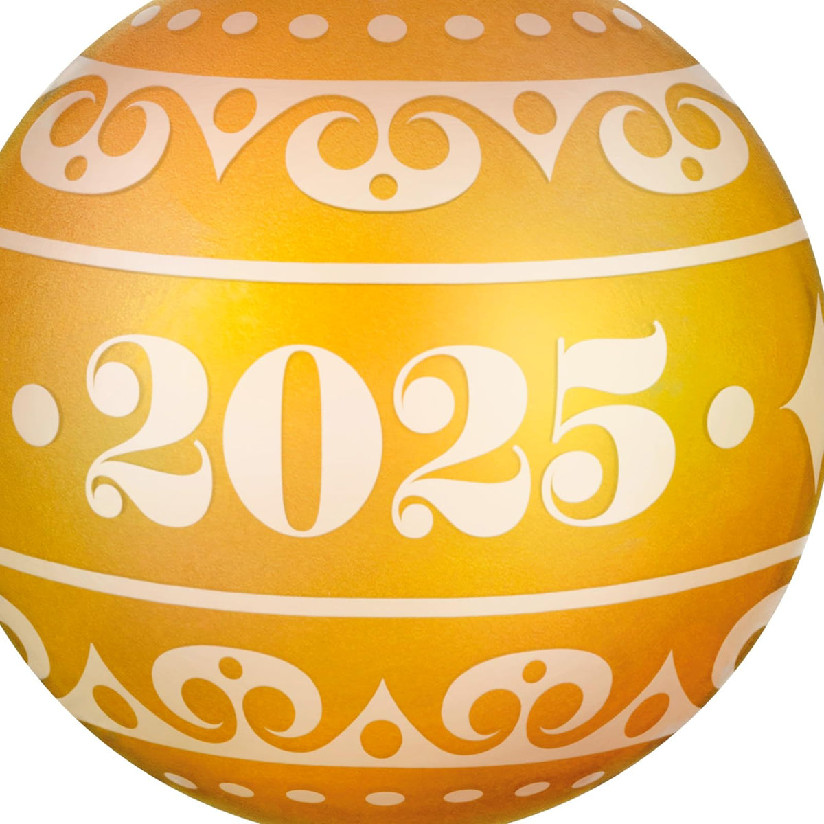 Hallmark - Adorno de Navidad 2025, Conmemorativa de Navidad 2025, Vidrio, Regalos para los Amantes de la Navidad