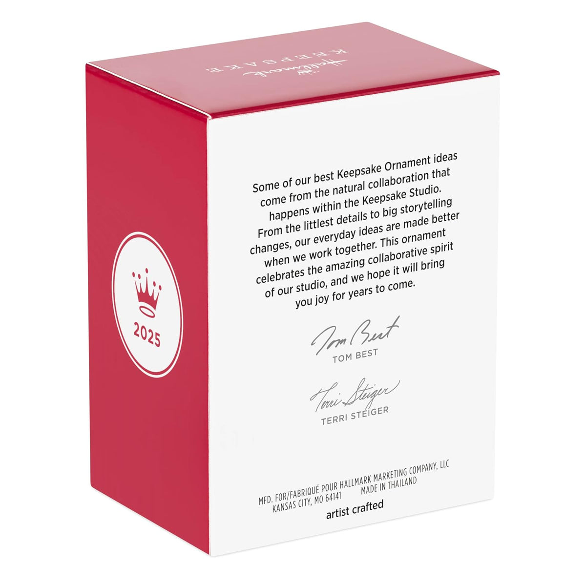 Hallmark - Adorno navideño de Recuerdo 2025, Estrella del fútbol 2025, Regalos para fanáticos del Deporte