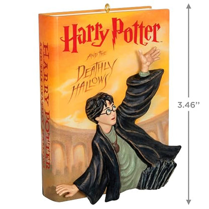 Hallmark - Adorno navideño de Recuerdo 2024, Harry Potter y Las Reliquias de la Muerte, Regalos para Fans de Harry Potter